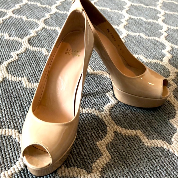 Stuart Weitzman Sexy peep toe Pumps - Picture 1 of 5
